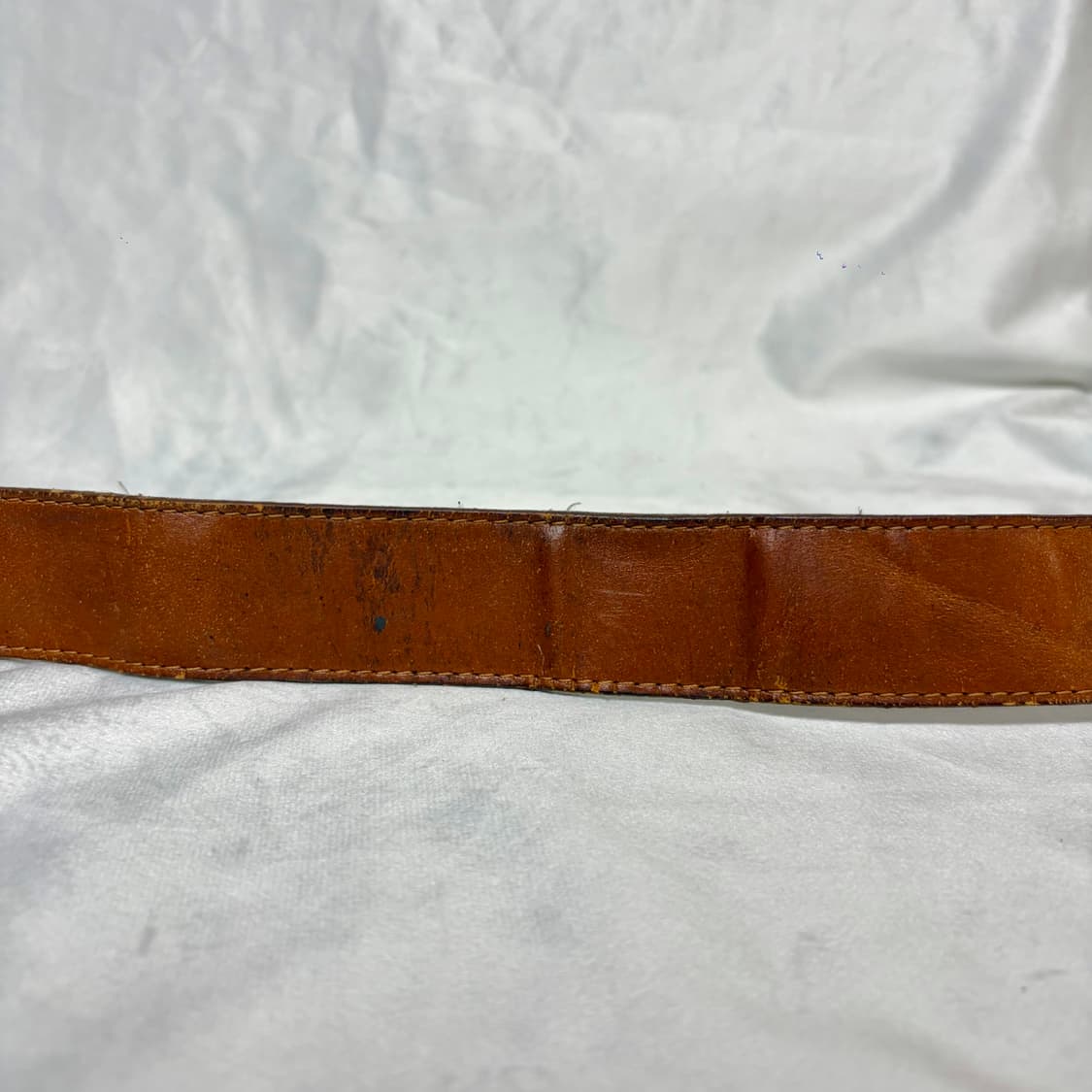 빈티지 라지 핀 버클 레더 벨트 상품이미지4