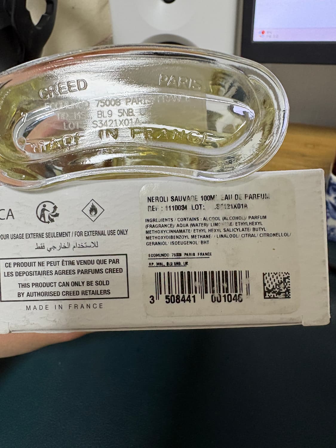 크리드 네롤리 소바쥬 100ml 상품이미지2