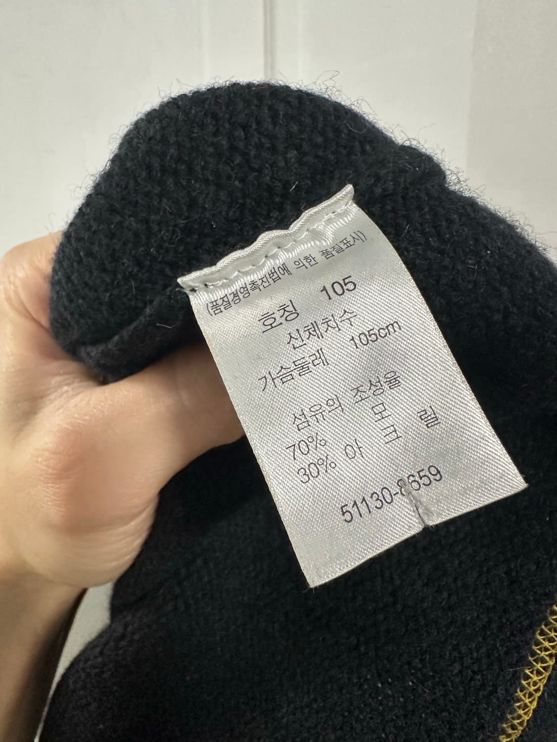 리바이스 타입원 목폴라 니트 상품이미지4