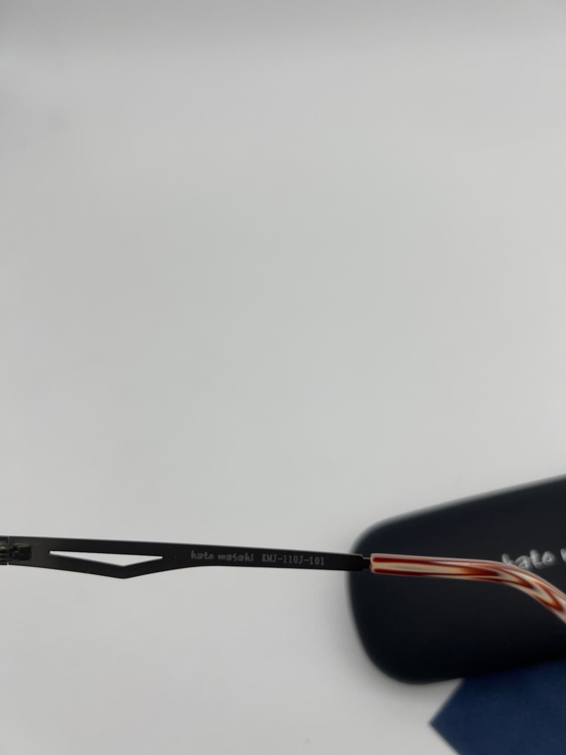 카토 마사키 Kato masaki 반무테 스퀘어 안경 KMJ-110J 상품이미지8