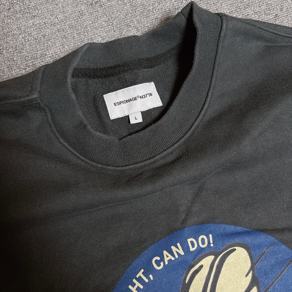 에스피오나지 맨투맨 seabees 헤비 스웻 L 사이즈 상품이미지5