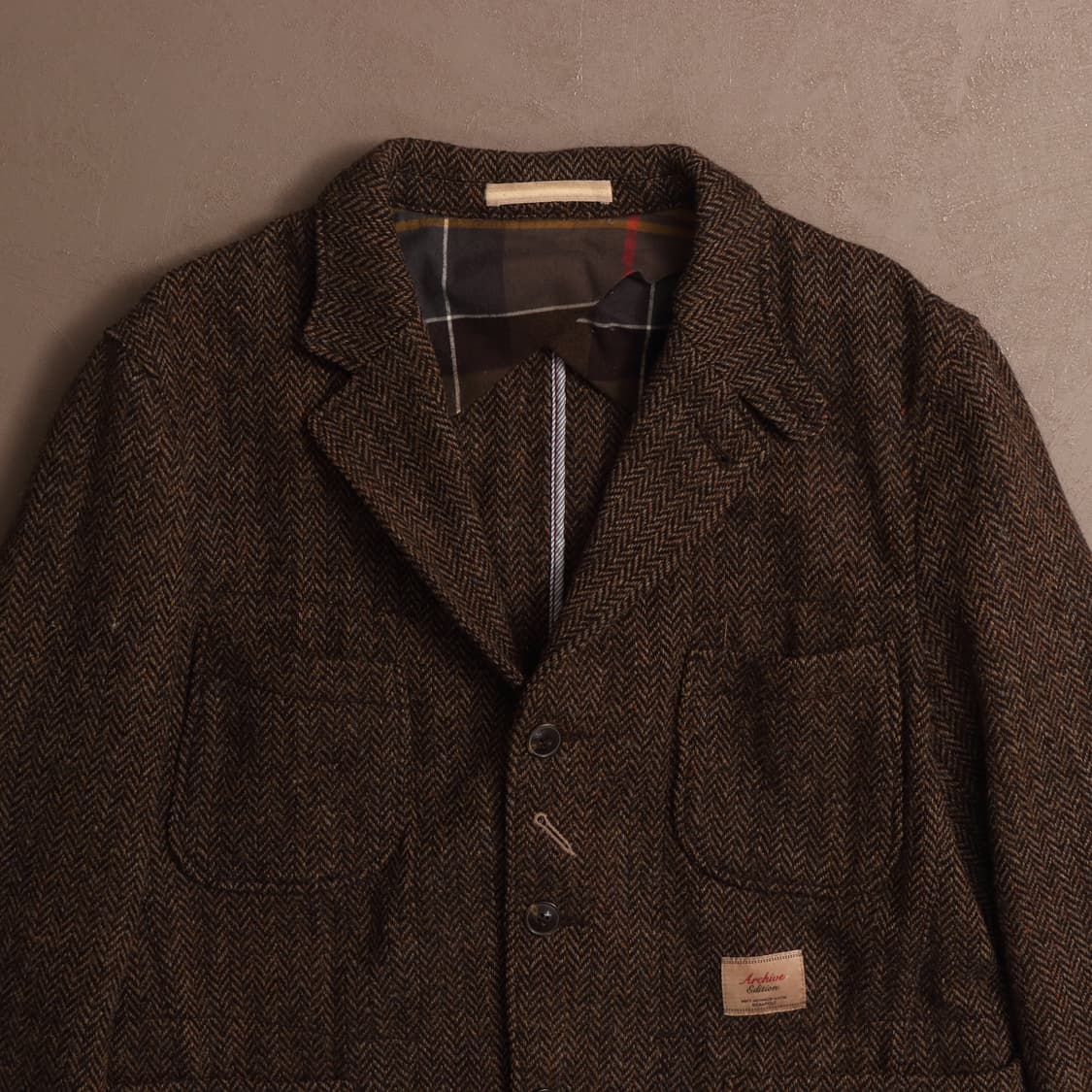 해리스트위드 빈폴아카이브 울 블레이저 A1344 상품이미지2