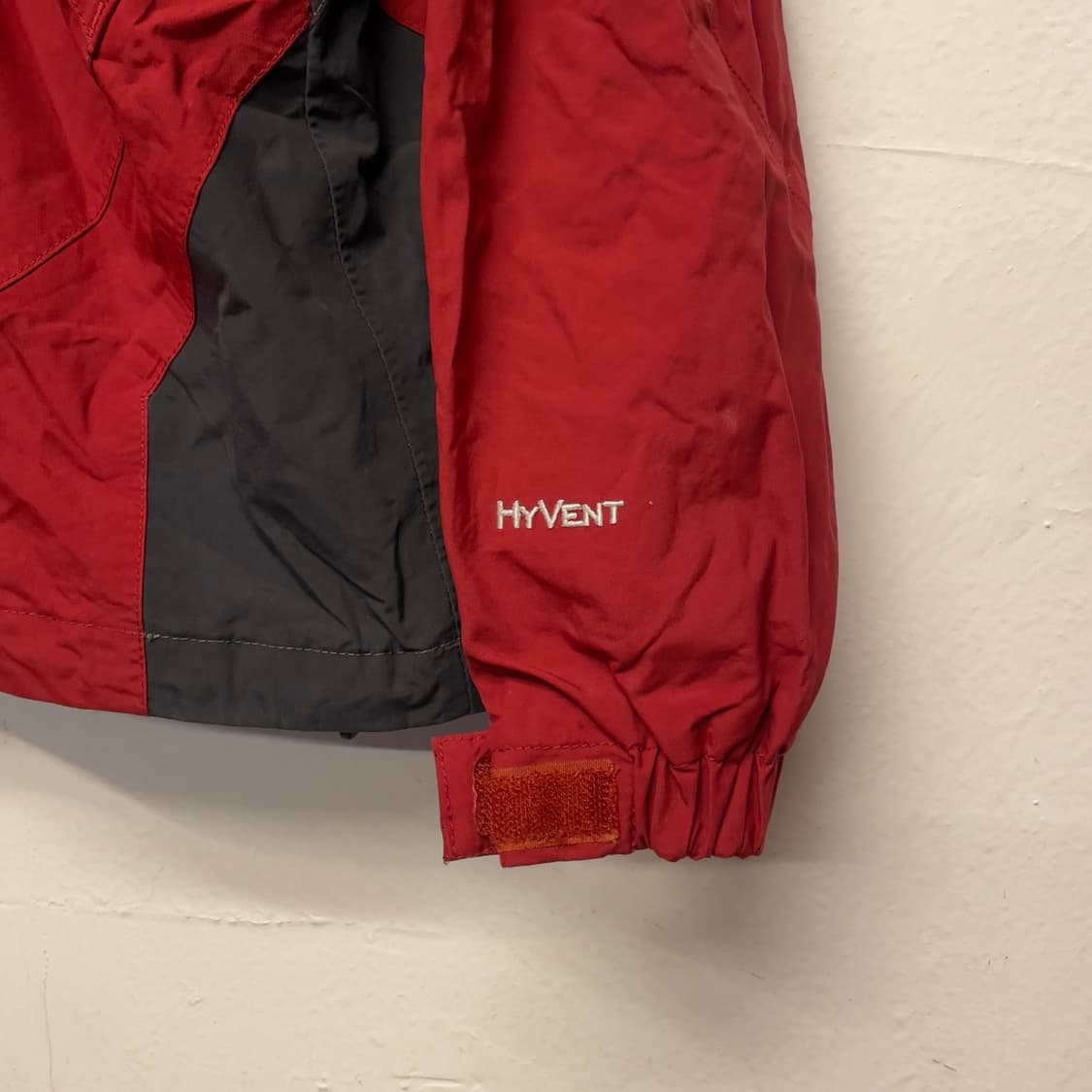 노스페이스 하이벤트 레드 바람막이 자켓  상품이미지4