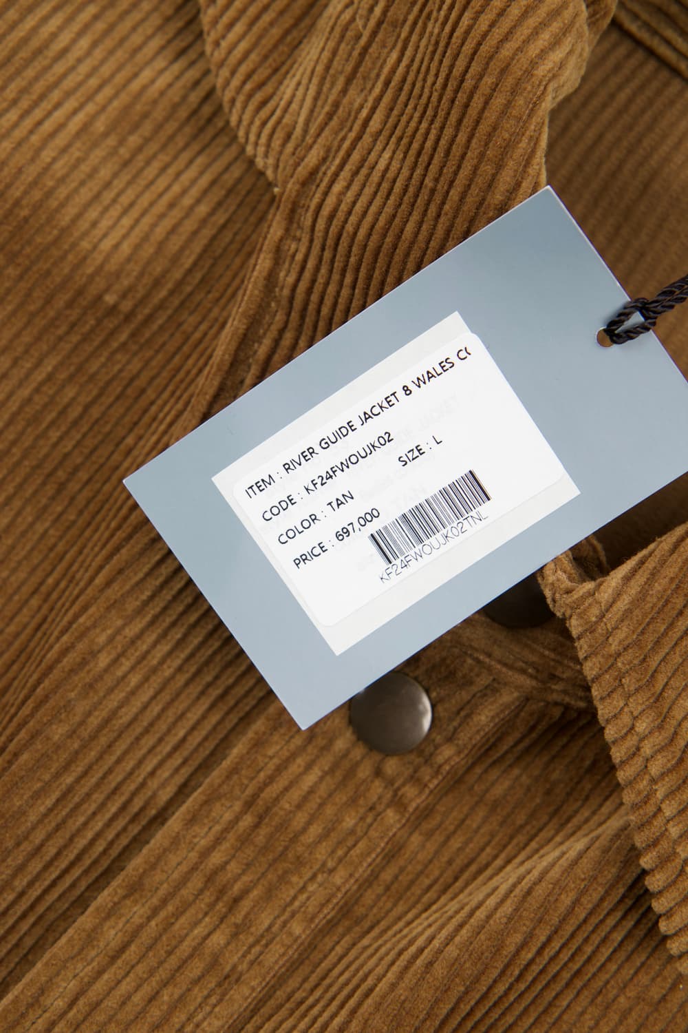 Kenneth field 리버가이드 자켓 8웨일스 코듀로이 탄 상품이미지9