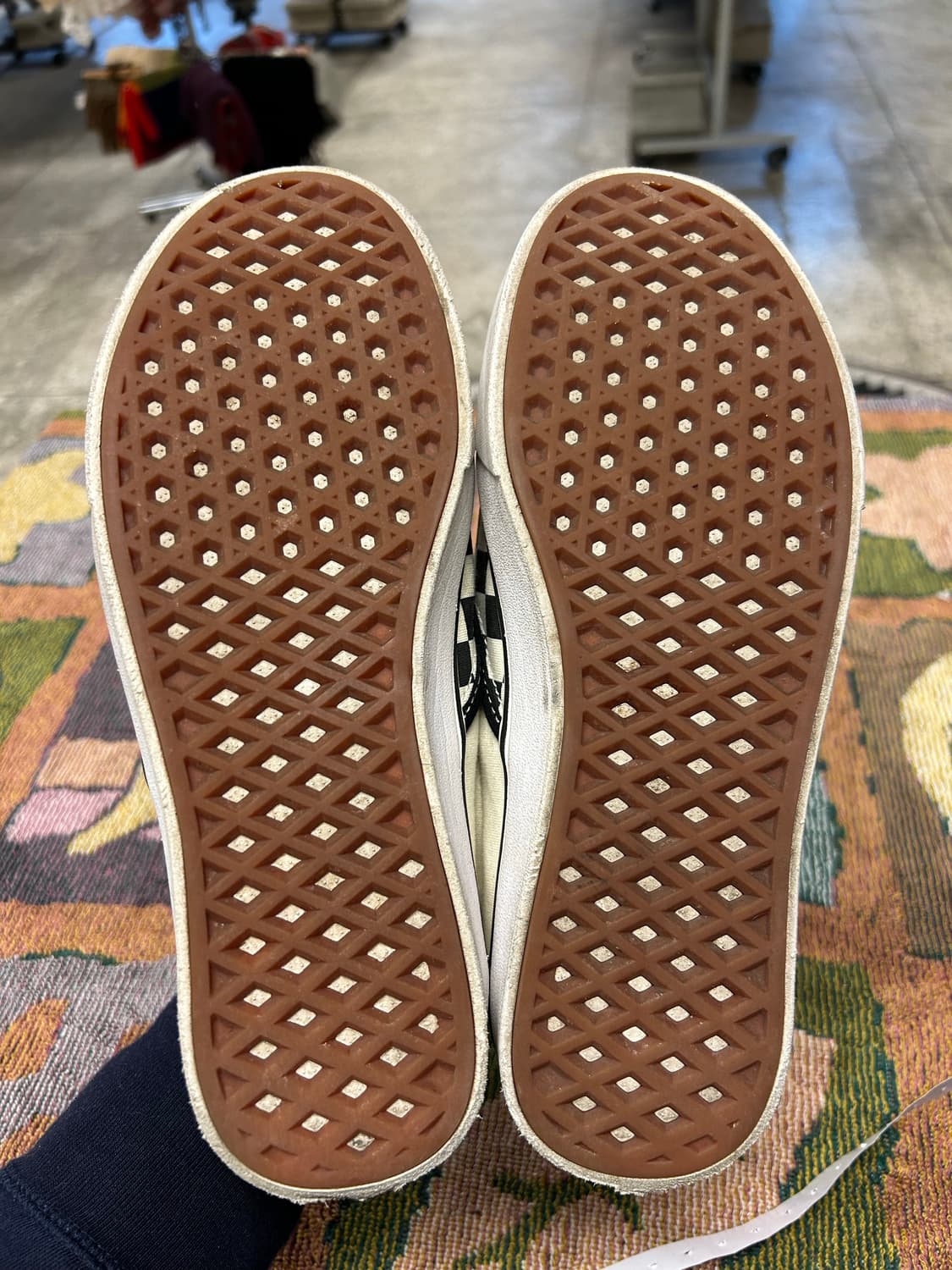 반스 체커보드 슬립온 (250) 상품이미지2