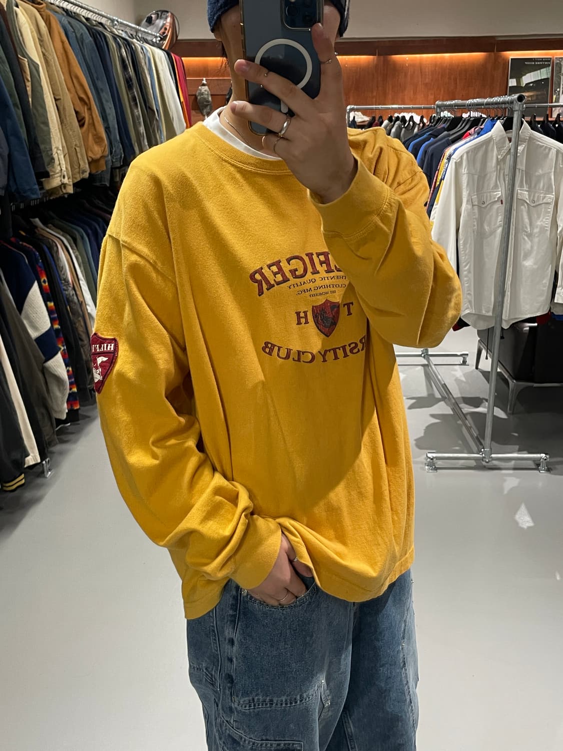 타미힐피거 롱슬리브 티셔츠   상품이미지4