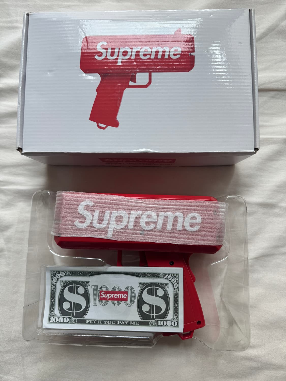 슈프림 머니건 정품 캐쉬캐논 SUPREME Cash Cannon 상품이미지1