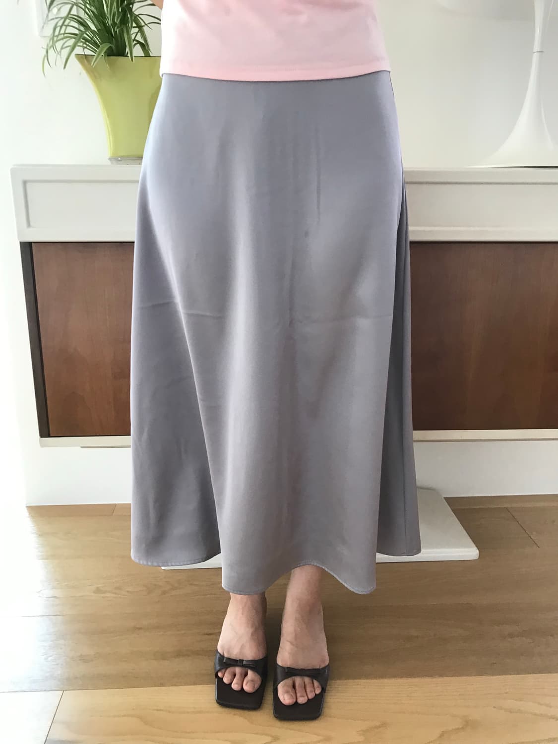 vintage grey skirt 상품이미지5