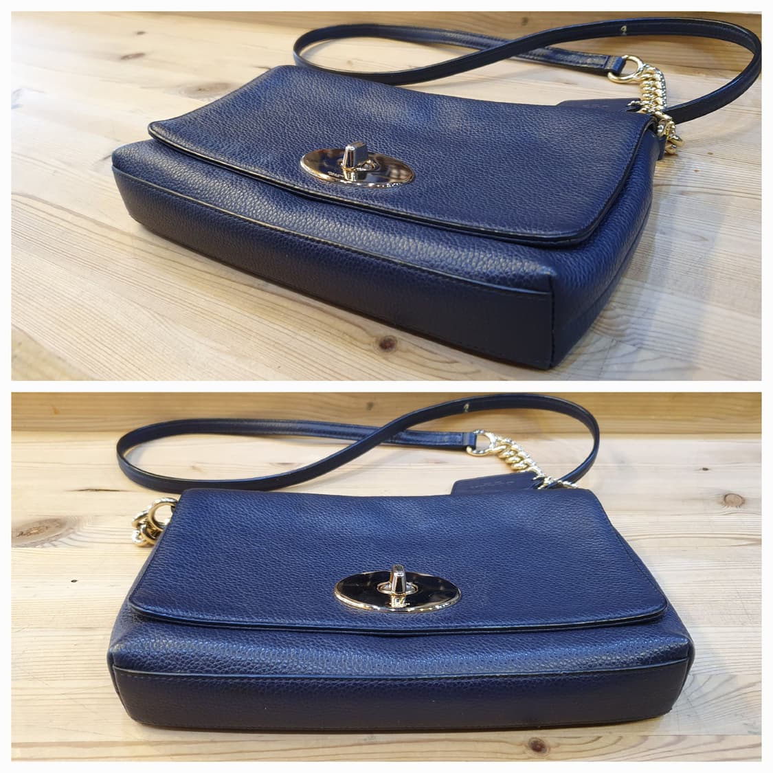 코치 레더 크로스백 상품이미지5