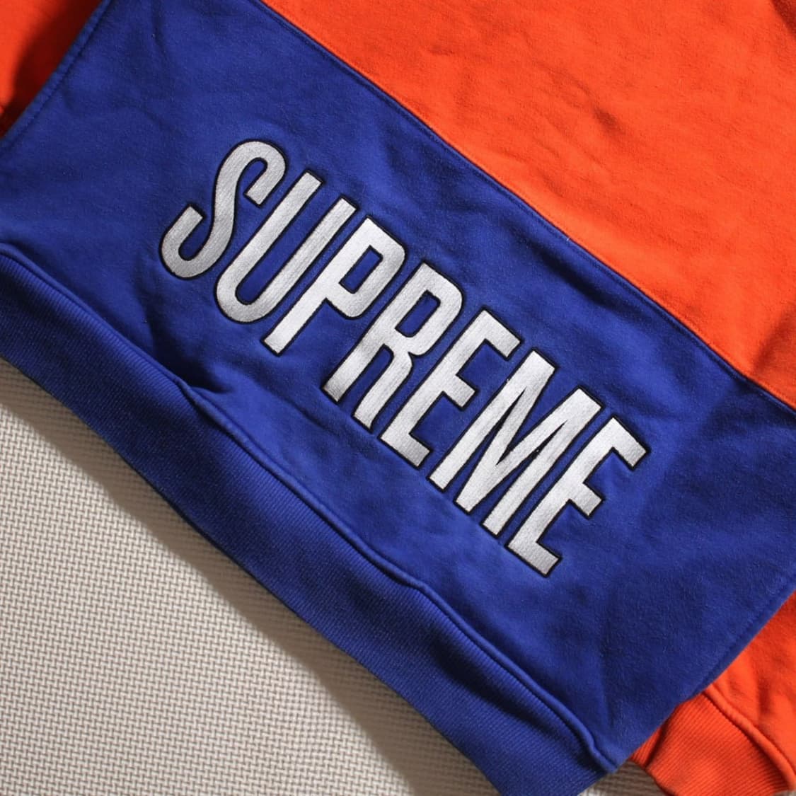 Supreme X Champion 기모 후드 티 상품이미지4