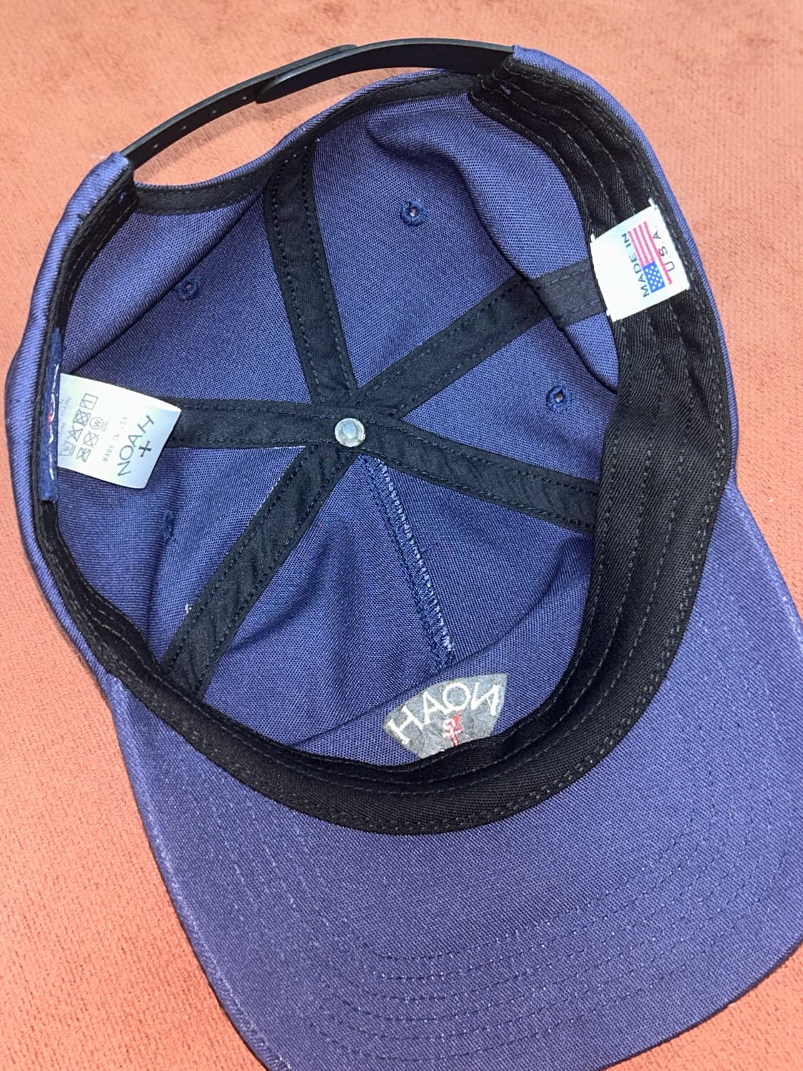 NOAH 노아 베이스볼 캡 네이비 상품이미지2