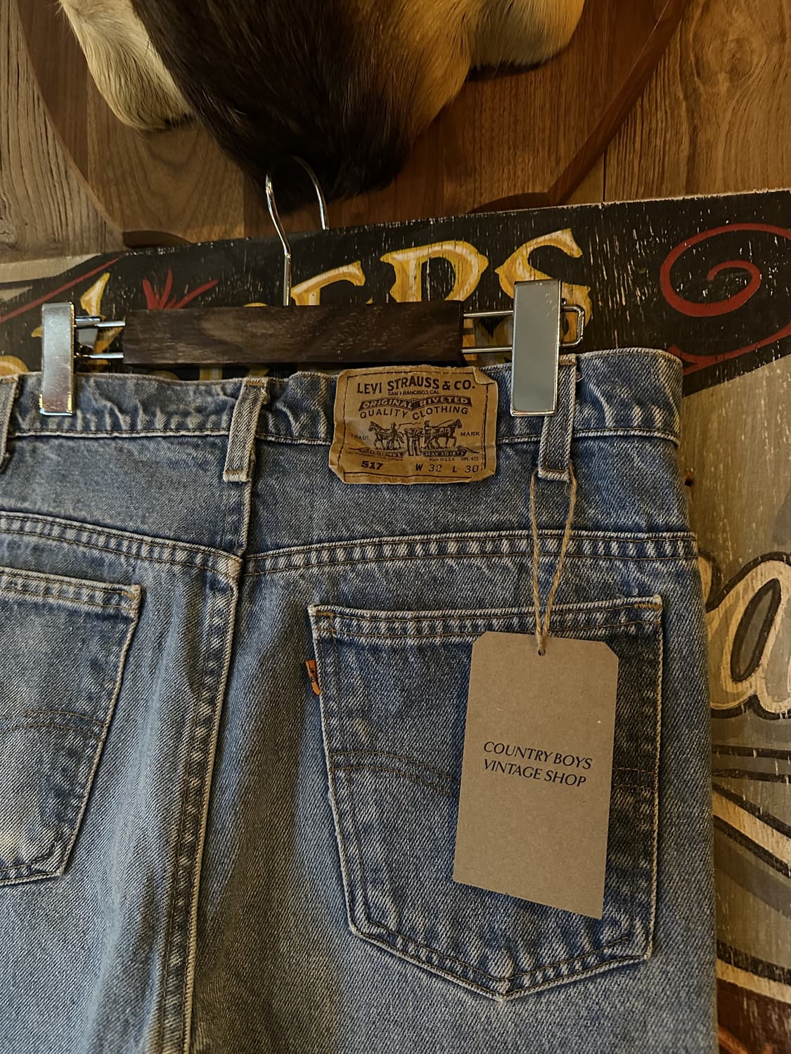 90s USA Vintage Levis 517 Denim Pants 상품이미지7