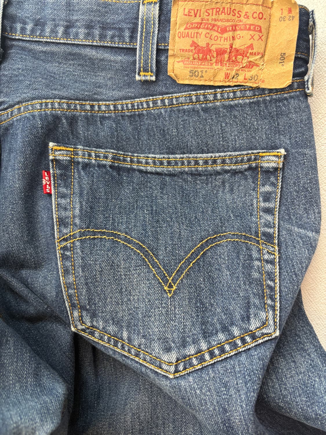 리바이스 501 청바지 상품이미지4