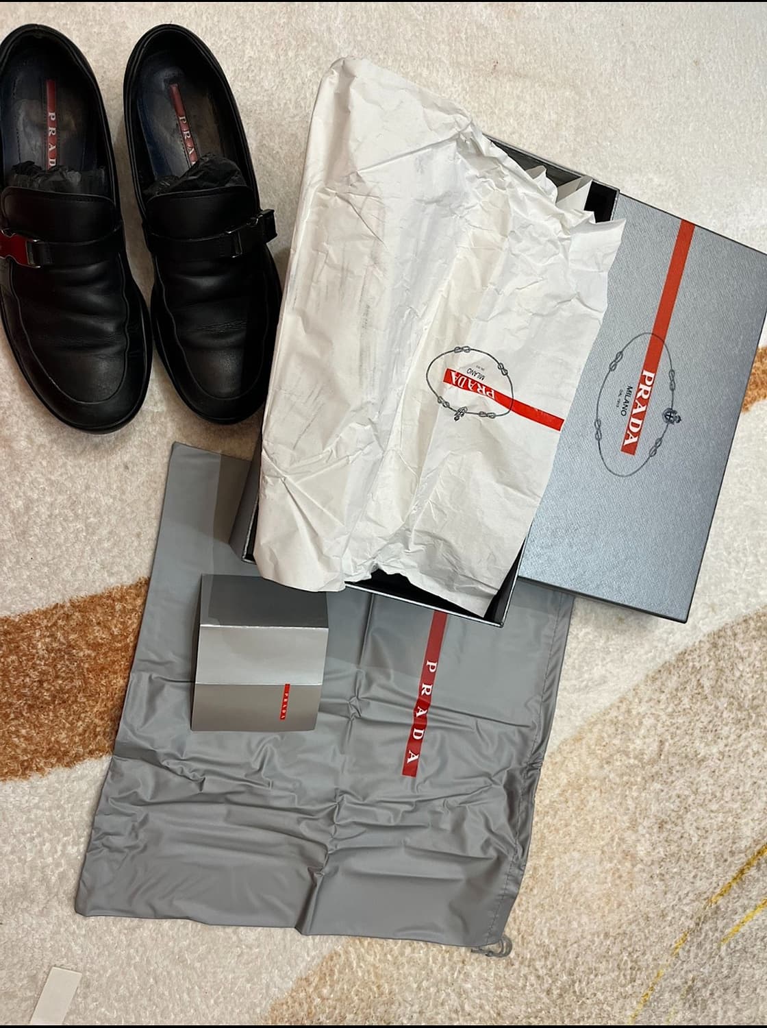 프라다 스포츠 버클 로퍼 스니커즈 6.5 상품이미지1