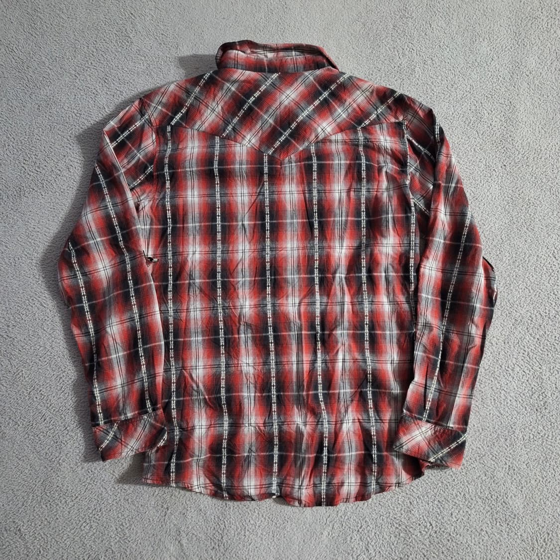 Punk res check shirt 상품이미지4