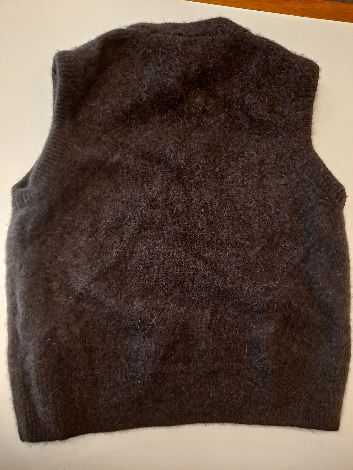 아르켓 알파카 니트조끼 M사이즈 상품이미지2