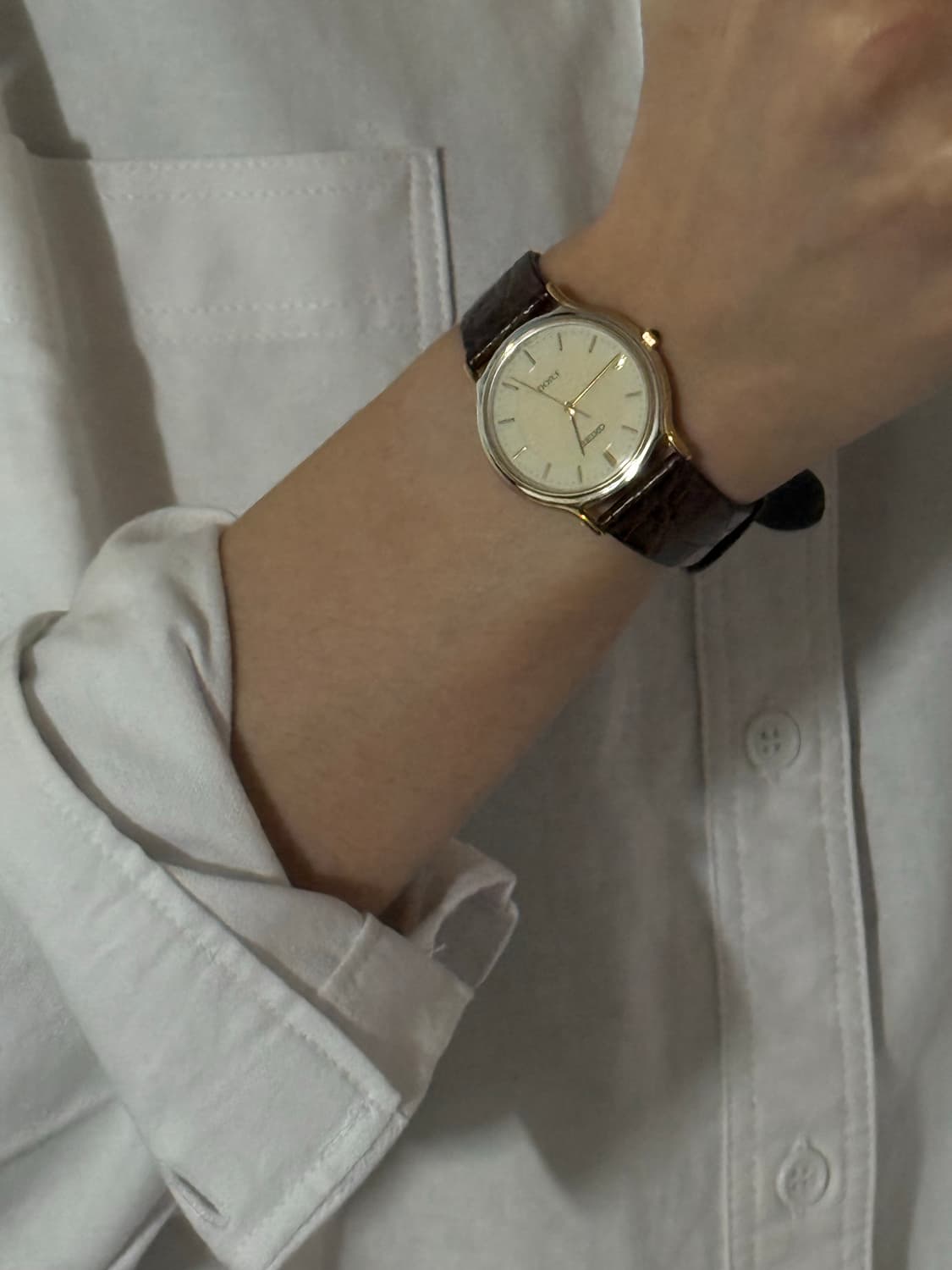 SEIKO 빈티지 쿼츠 시계 상품이미지10