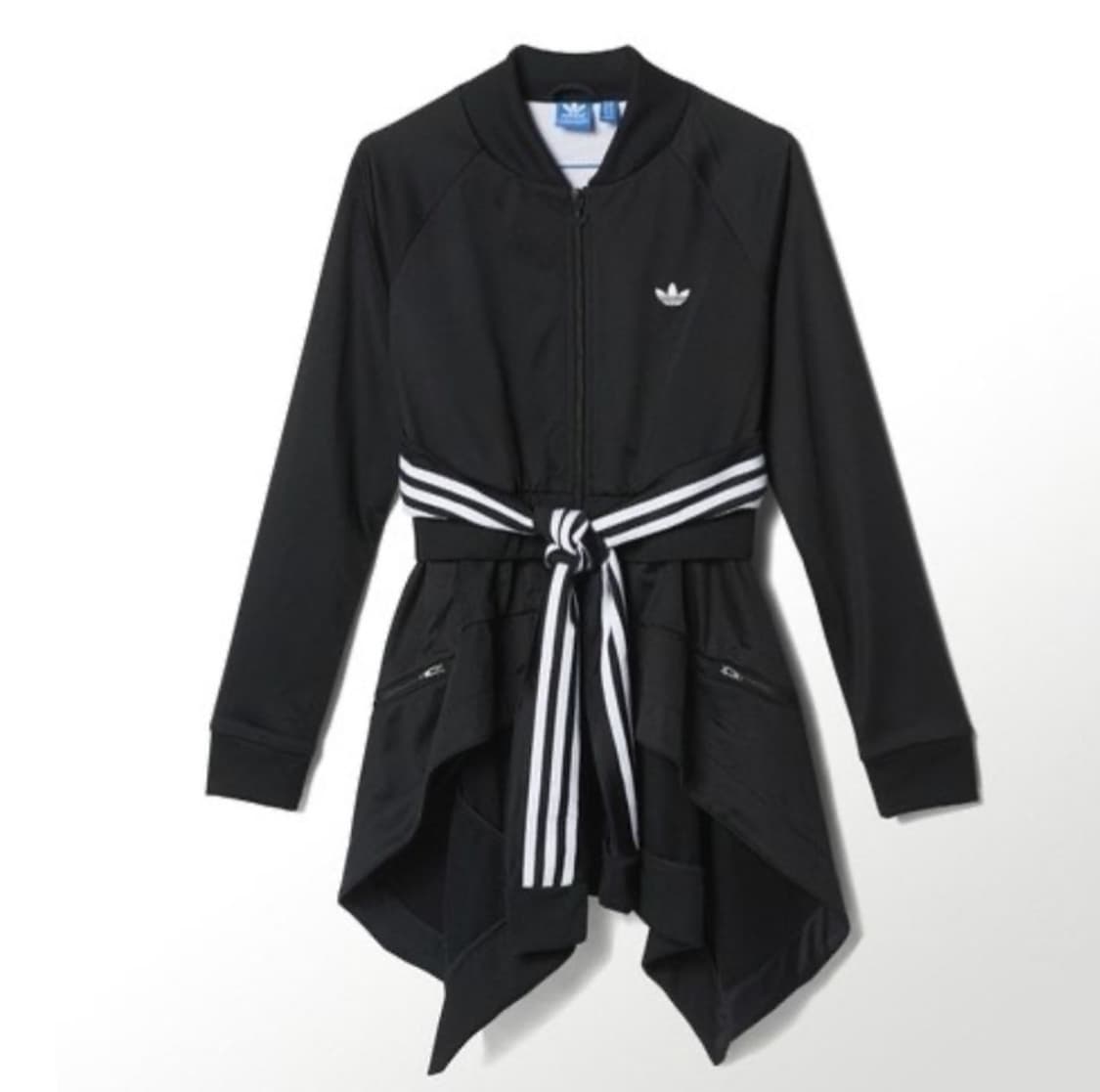 Adidas Originals 벨티드 트랙 드레스 자켓 / Black / 상품이미지3