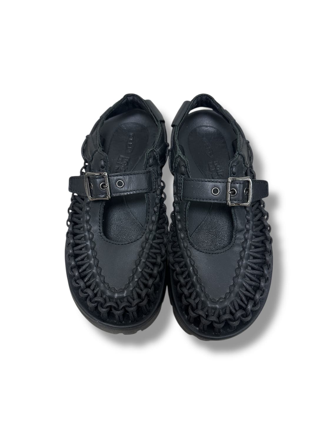 [느와케이니노미야] Braided leather sandals 상품이미지1