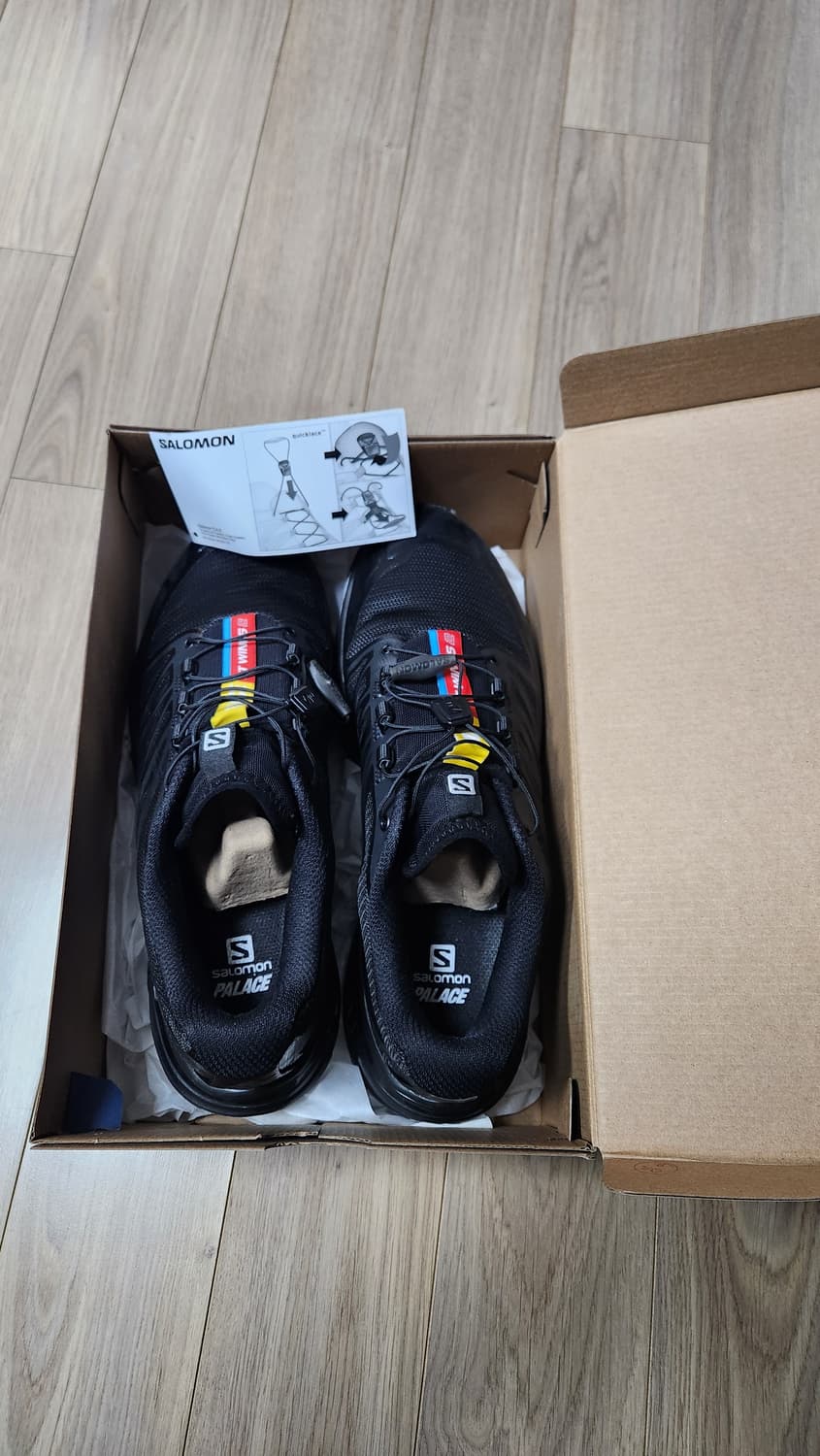 살로몬 팔라스 콜라보 XT-윙스2 블랙 새상품 상품이미지2