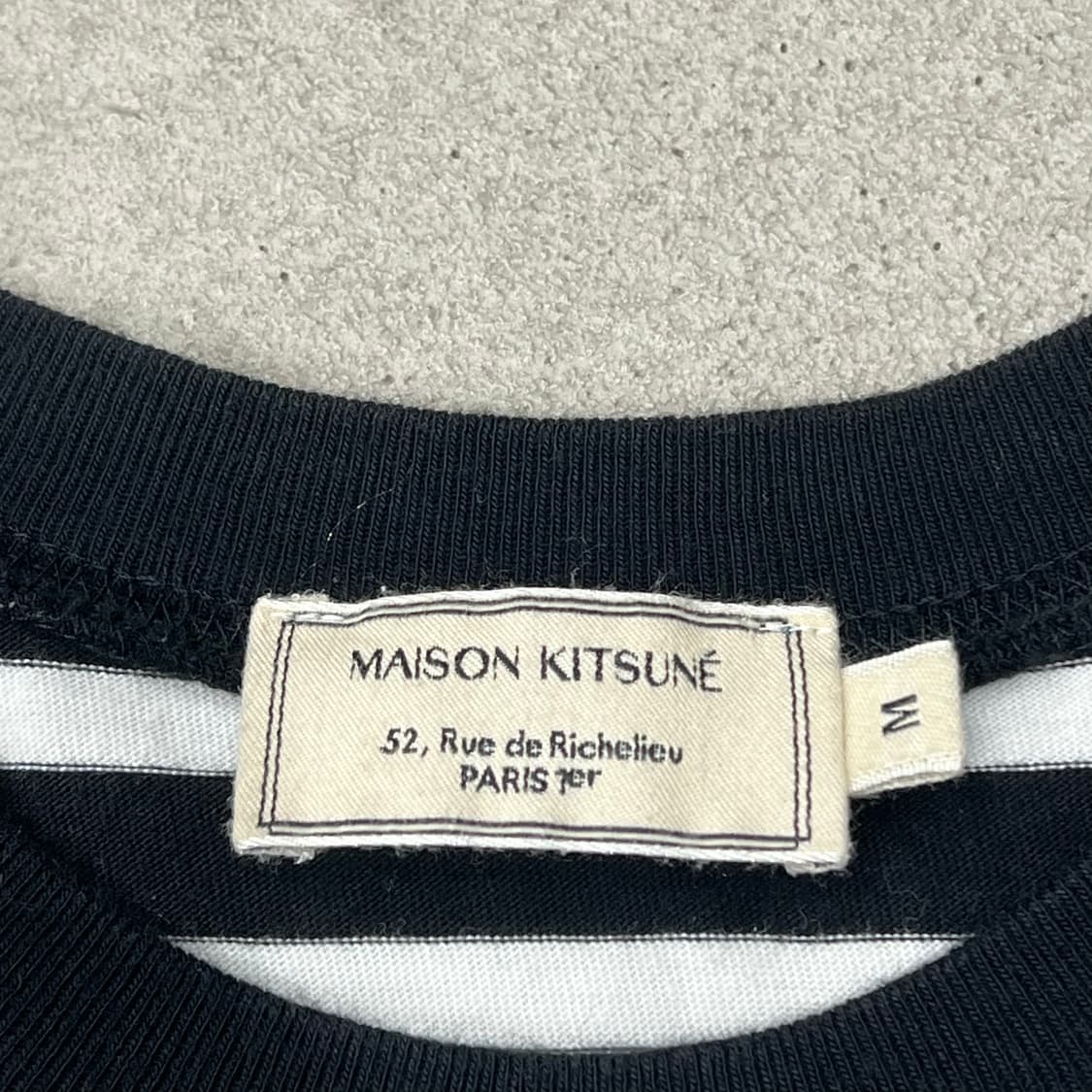 메종키츠네 스트라이프 롱슬리브 s10187 상품이미지5