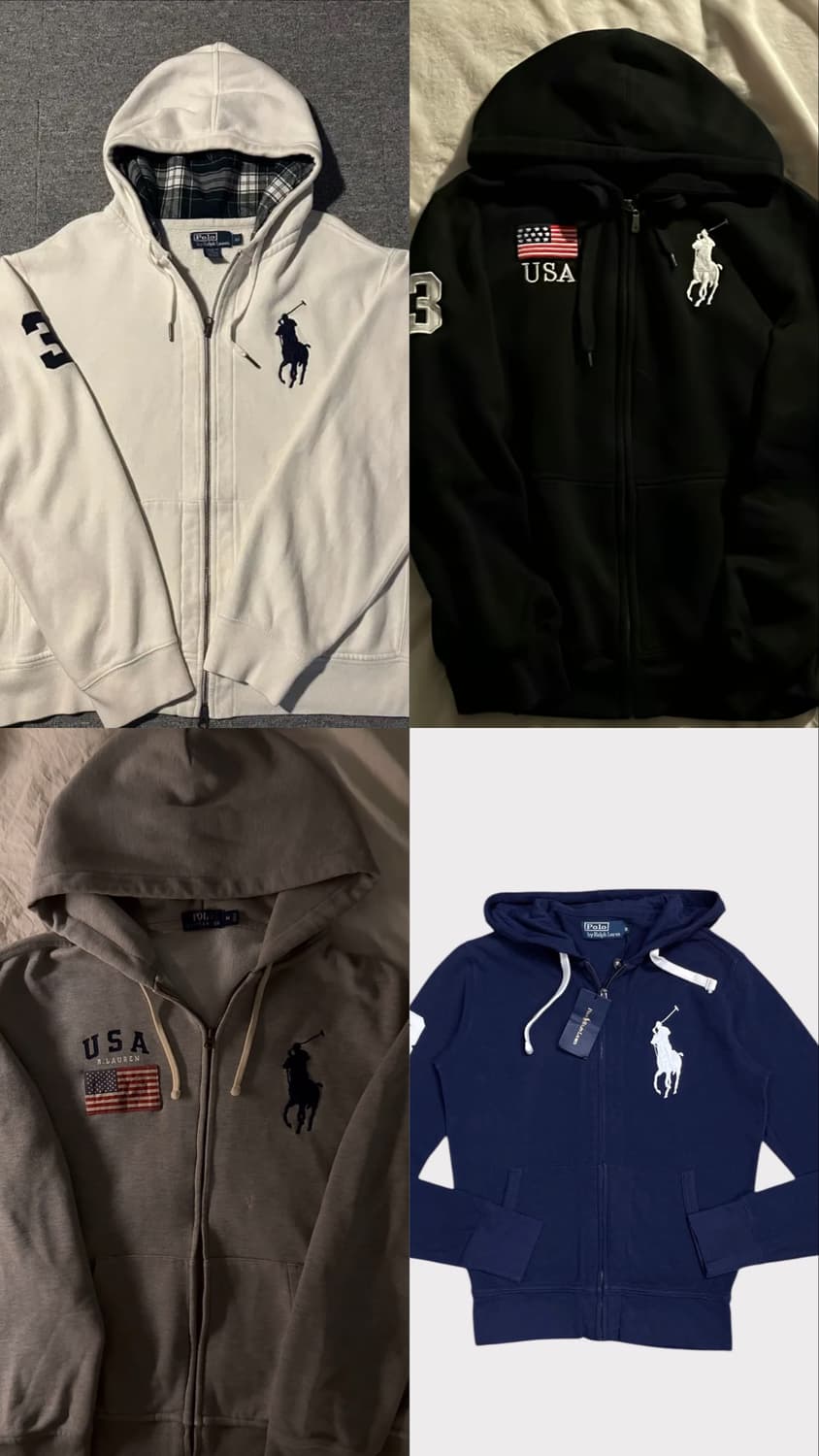 폴로 빅포니 후드집업 구합니다 상품이미지1