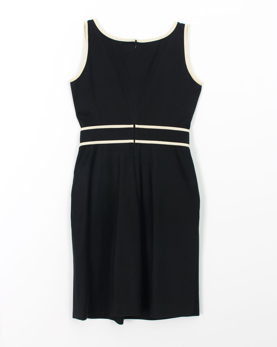 모스키노 칩앤시크 라인 나시 리본 미디 블랙 원피스 상품이미지7