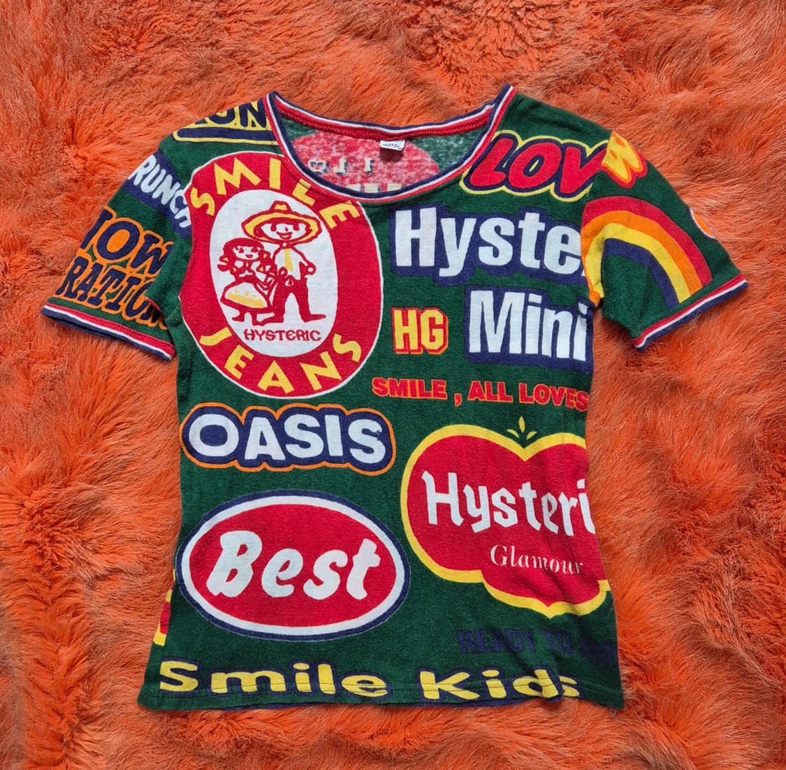 Hysteric glamour 히스테릭글래머 반팔티 키즈130 상품이미지1