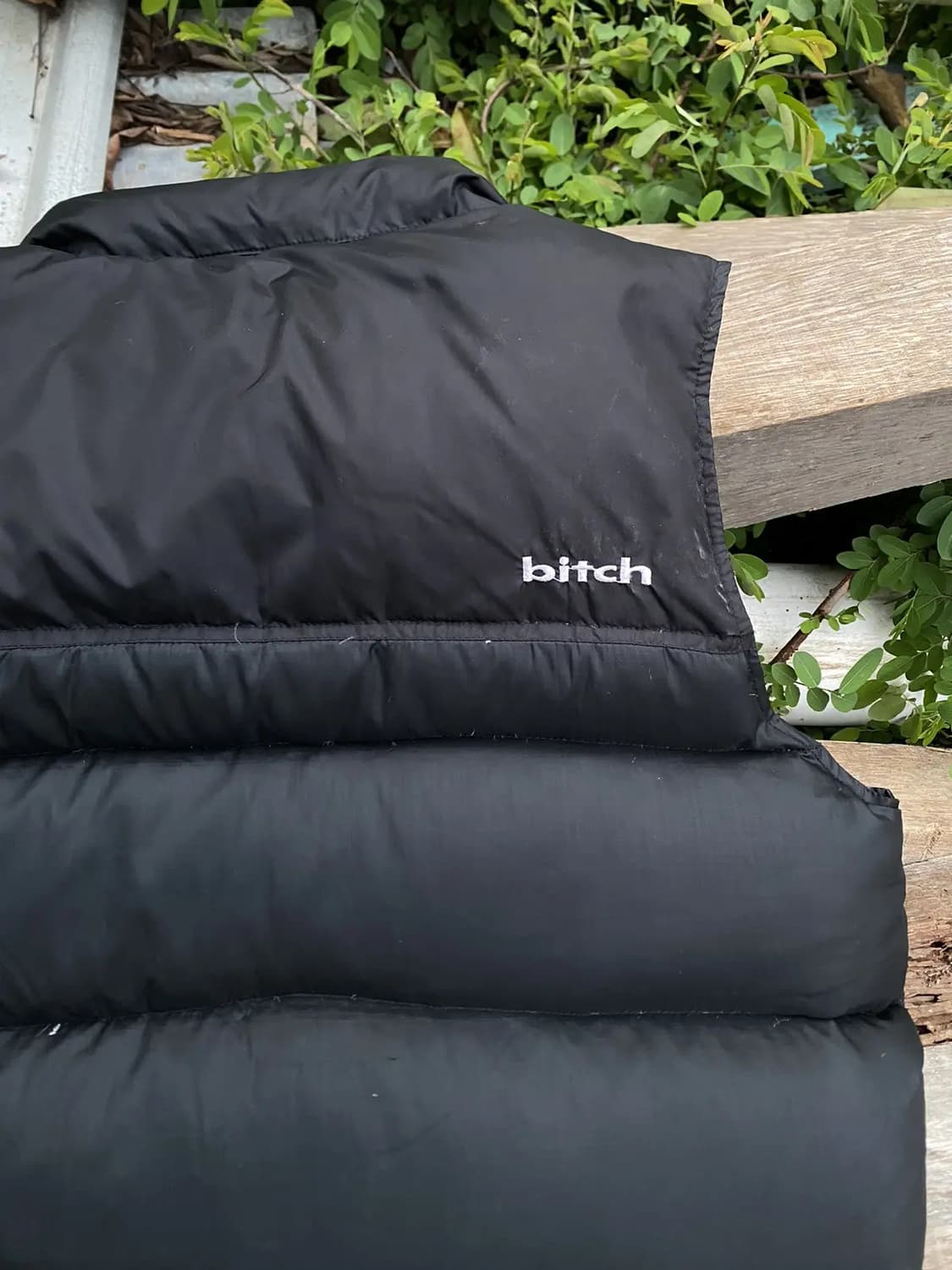 비치 스케이트보드 패딩 조끼 블랙 상품이미지6