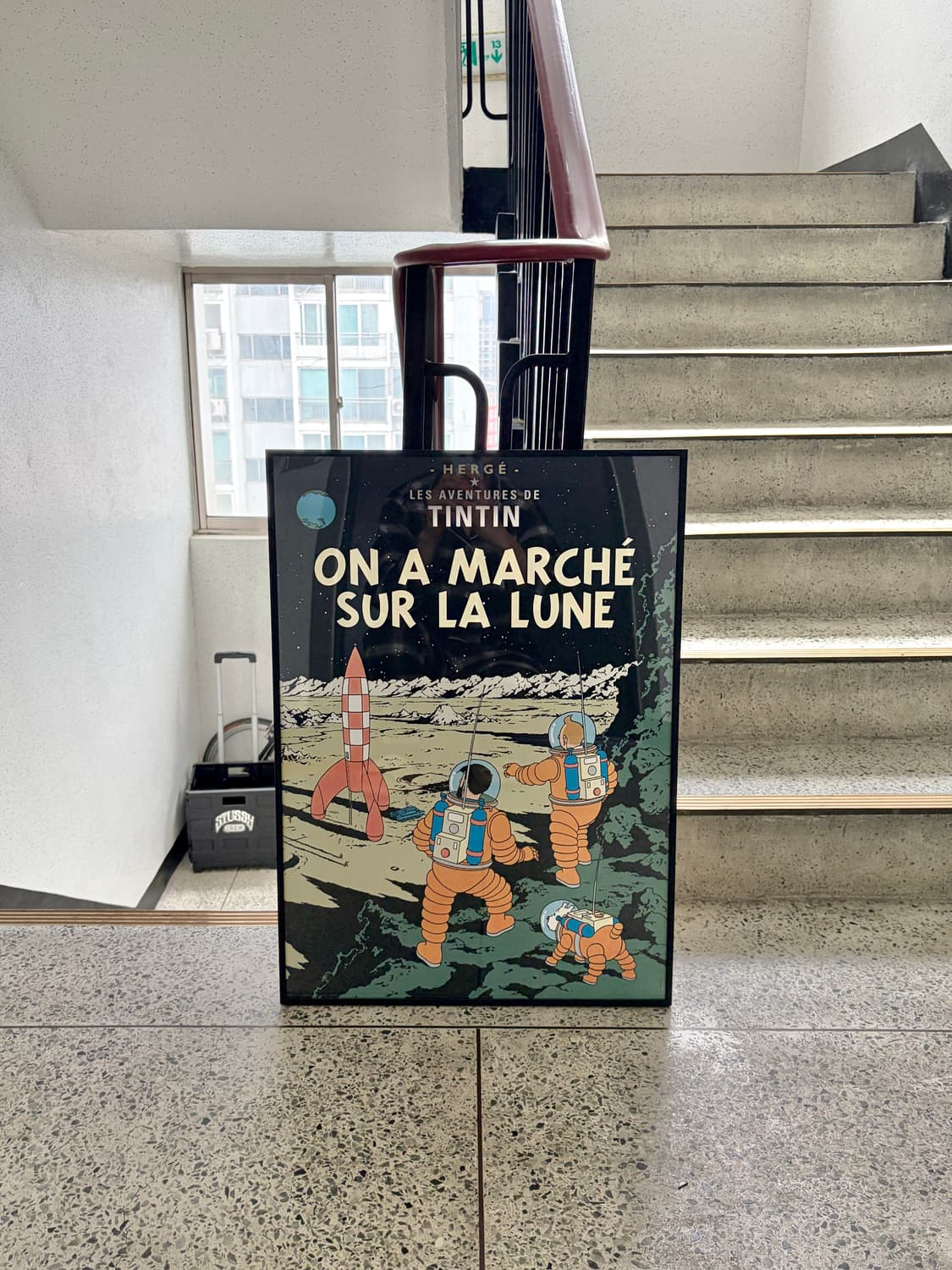 TINTIN(땡땡의 모험) 오리지널 오피셜 포스터 액자 상품이미지1