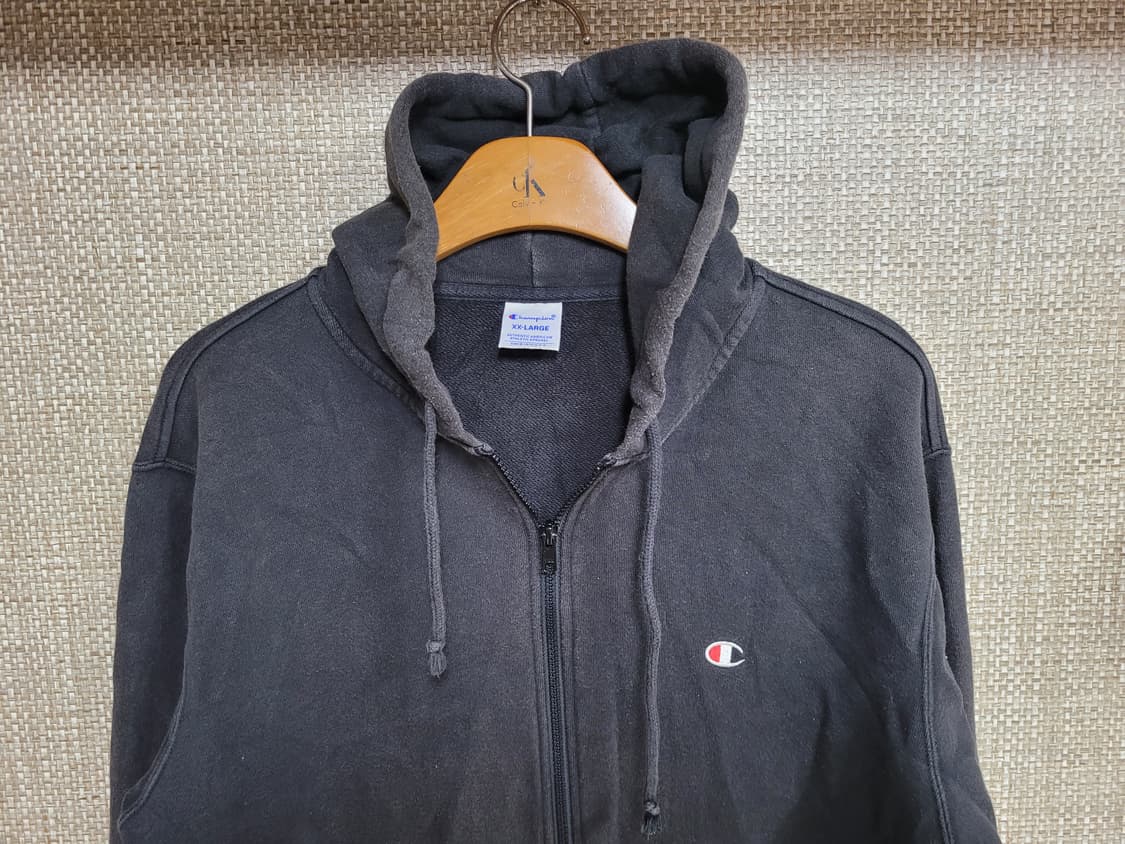 100사이즈 챔피언 후드 집업 빈티지  상품이미지2