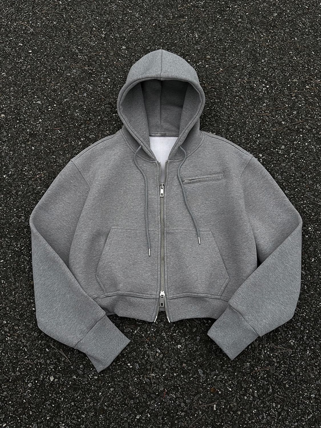 ESSU / notsellr 후드 집업 상품이미지1