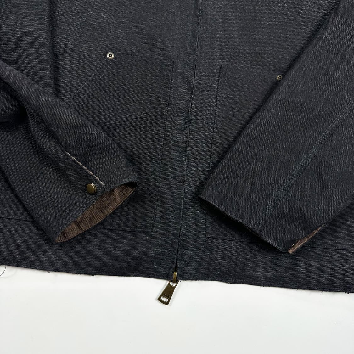 VTG 빈티지 코듀로이 카라 디트로이트 워크자켓 XL 상품이미지3