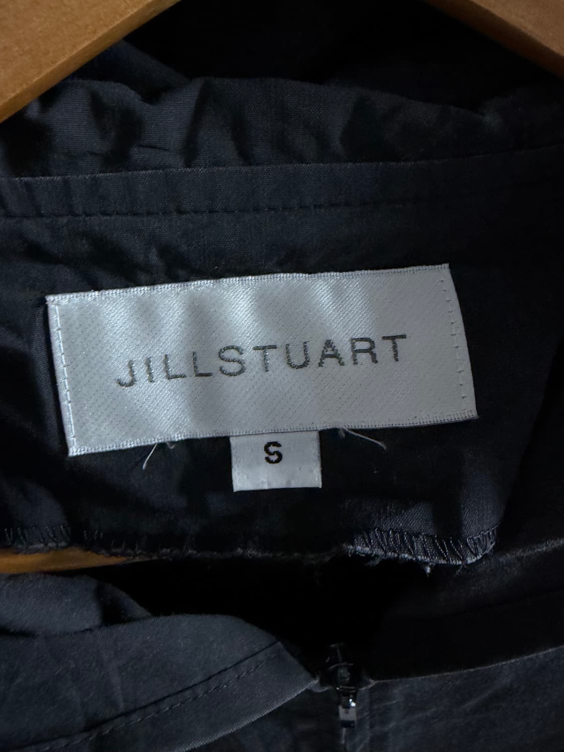 jill stuart 블랙 빅 후드 고딕 자켓 S 상품이미지9