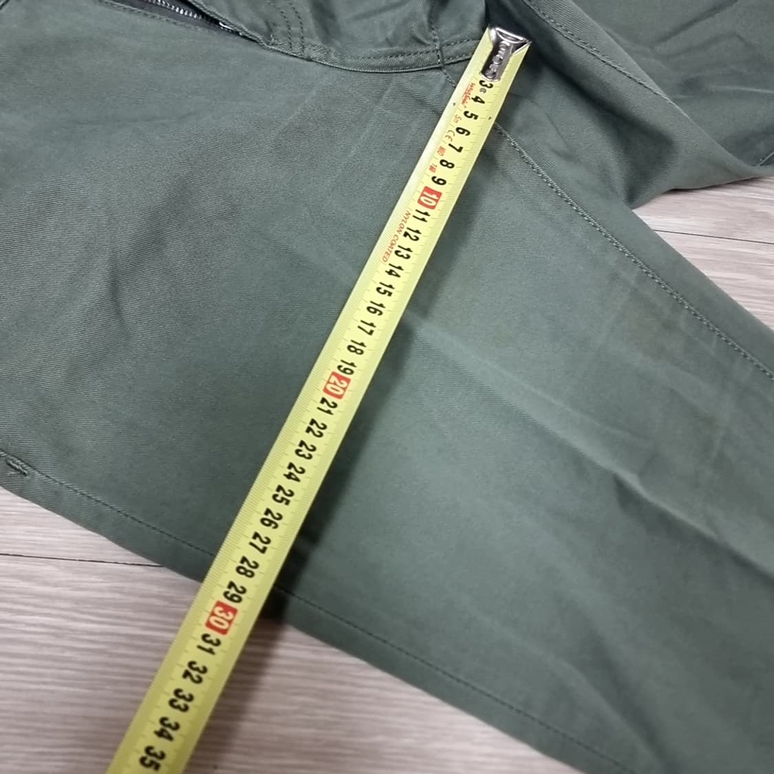 칼하드 카키색 면바지 남성 바지(32) 상품이미지8