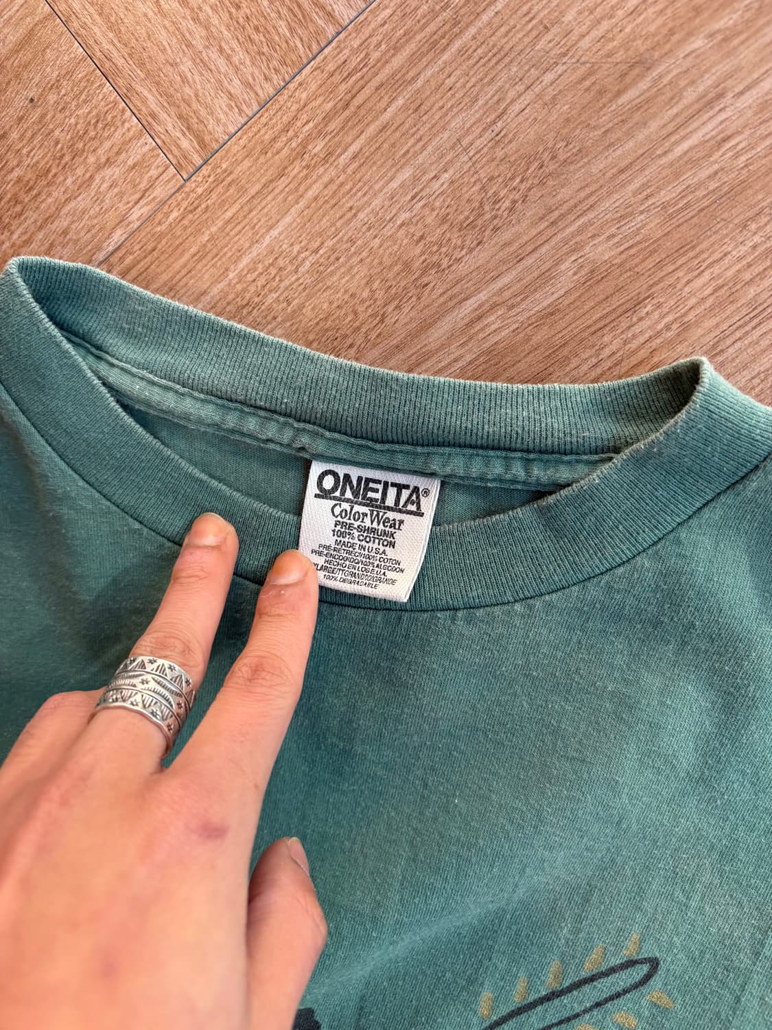 90s Oneita Vintage 롱슬리브 상품이미지7