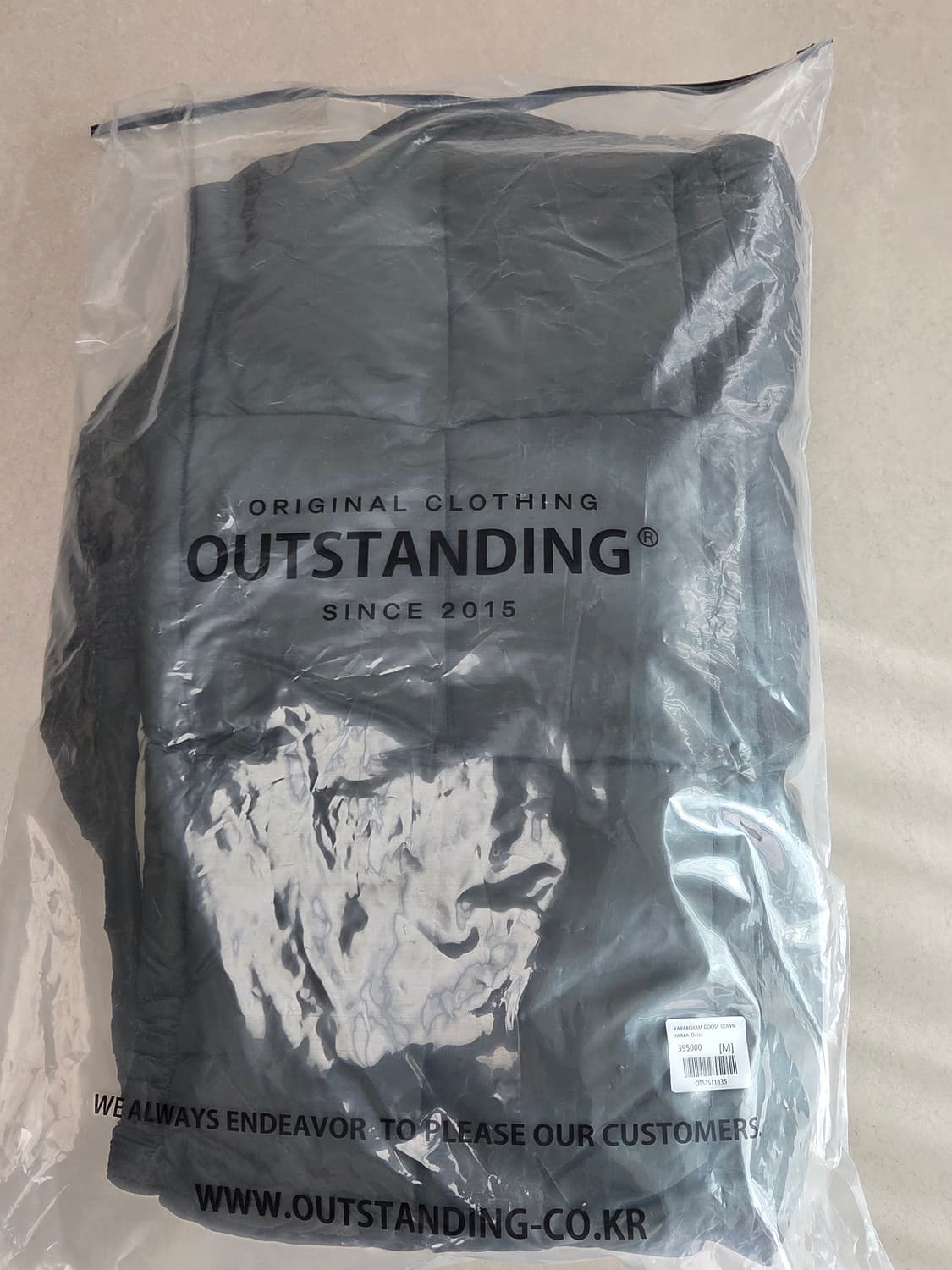 아웃스탠딩 24FW 카라코람 올리브 M(105) 새상품 역대 최저가 상품이미지6