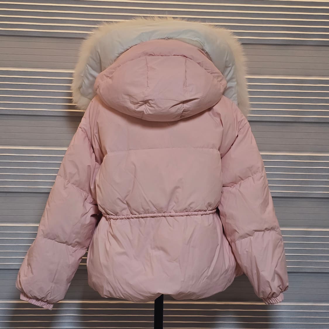 리얼 폭스퍼 구스 패딩 점퍼 ●프리사이즈(55~77) 상품이미지3