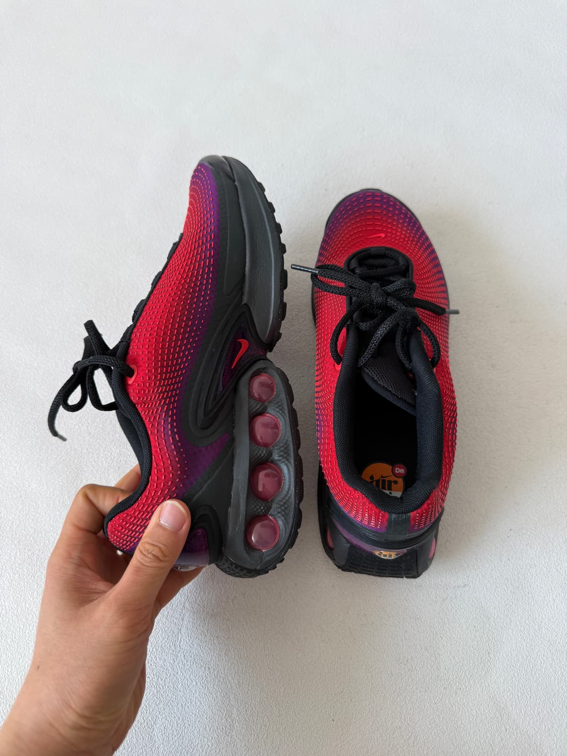 [265]나이키(NIKE) 에어맥스 DN 올데이 비비드퍼플다크스모크그레이 상품이미지6