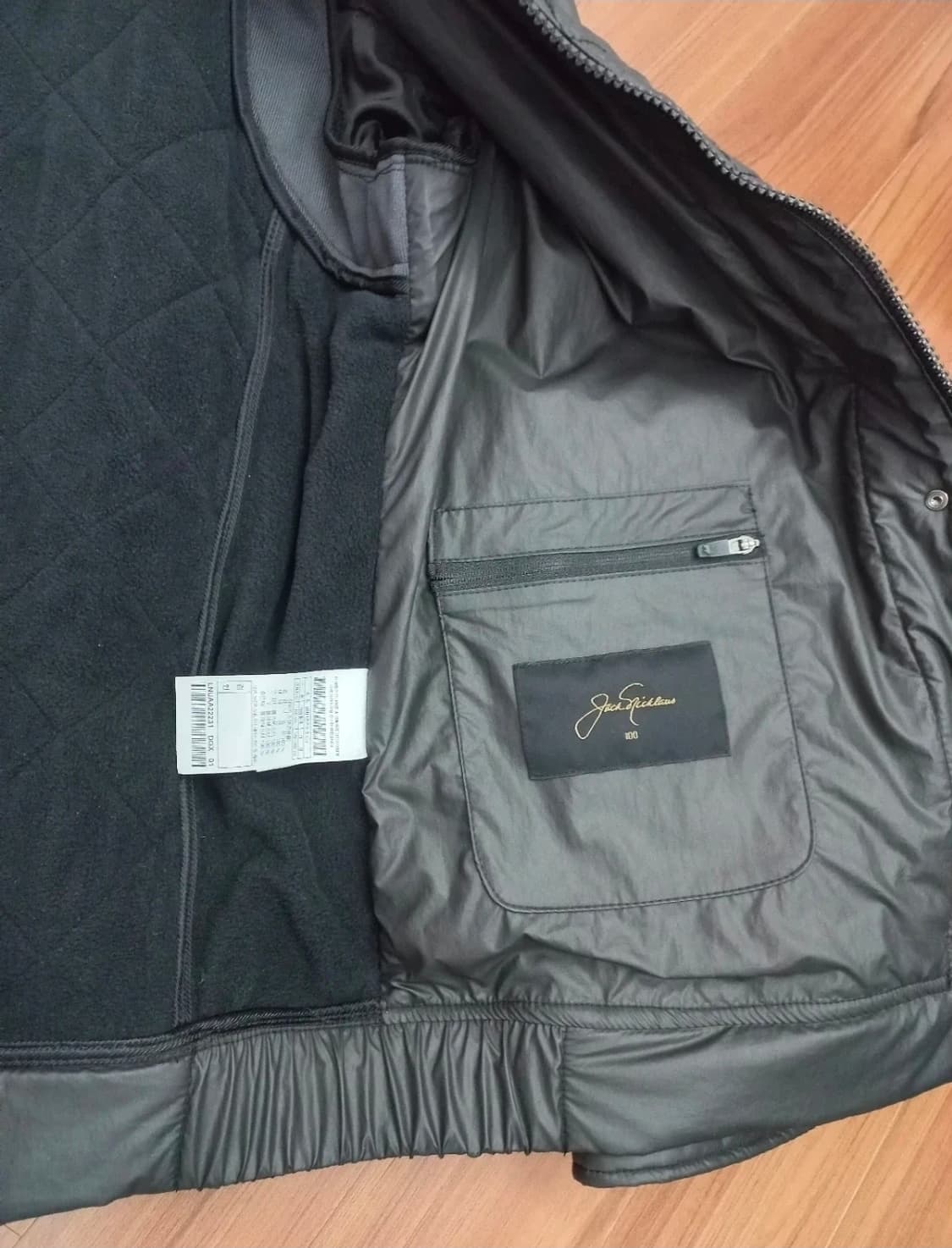 정가 498000원) 잭니클라우스 퀼팅자켓 새옷 남자 100 상품이미지5