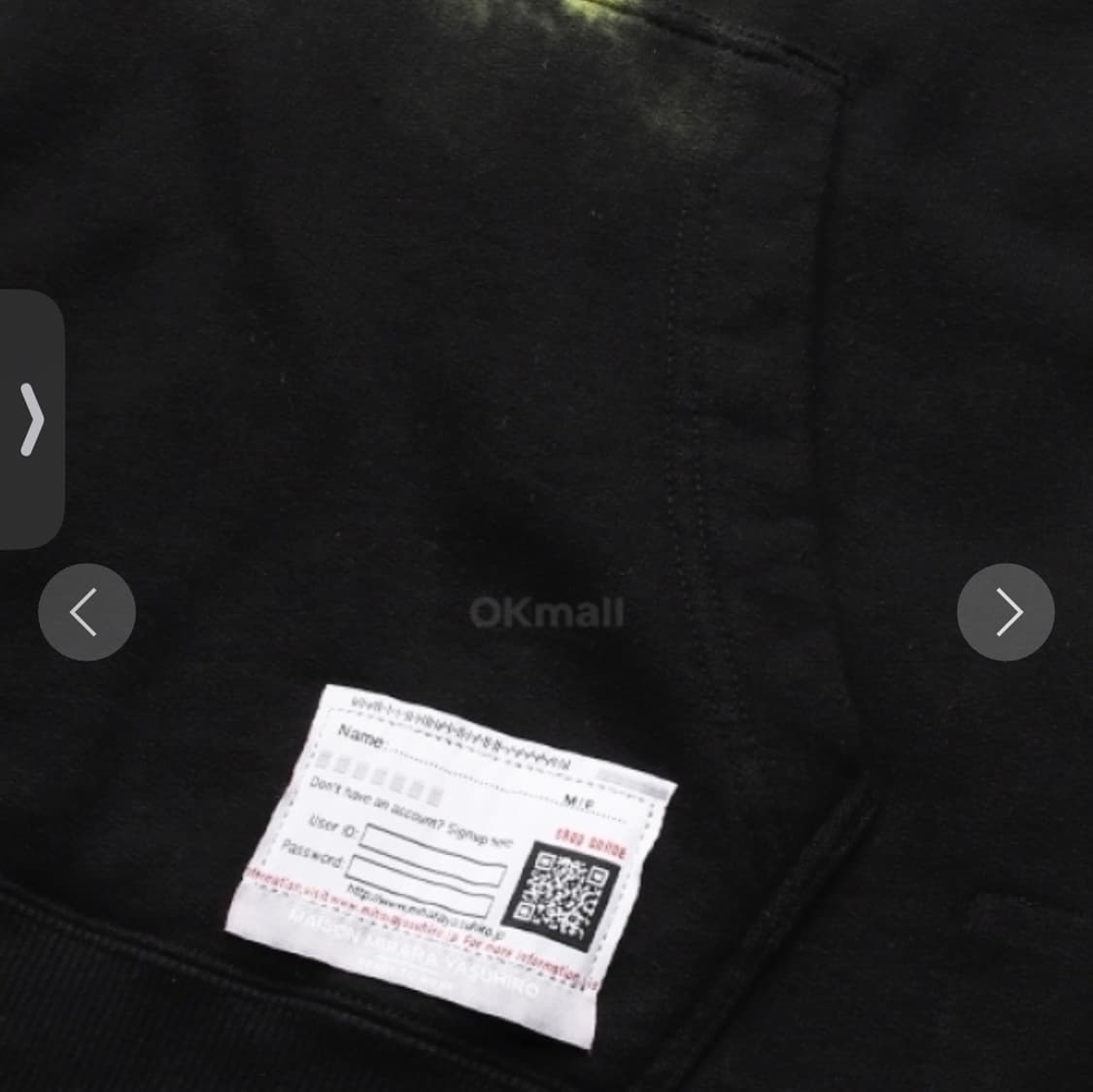 미하라 야스히로 스마일 로고 후드그래픽티셔츠 블랙 50 상품이미지5