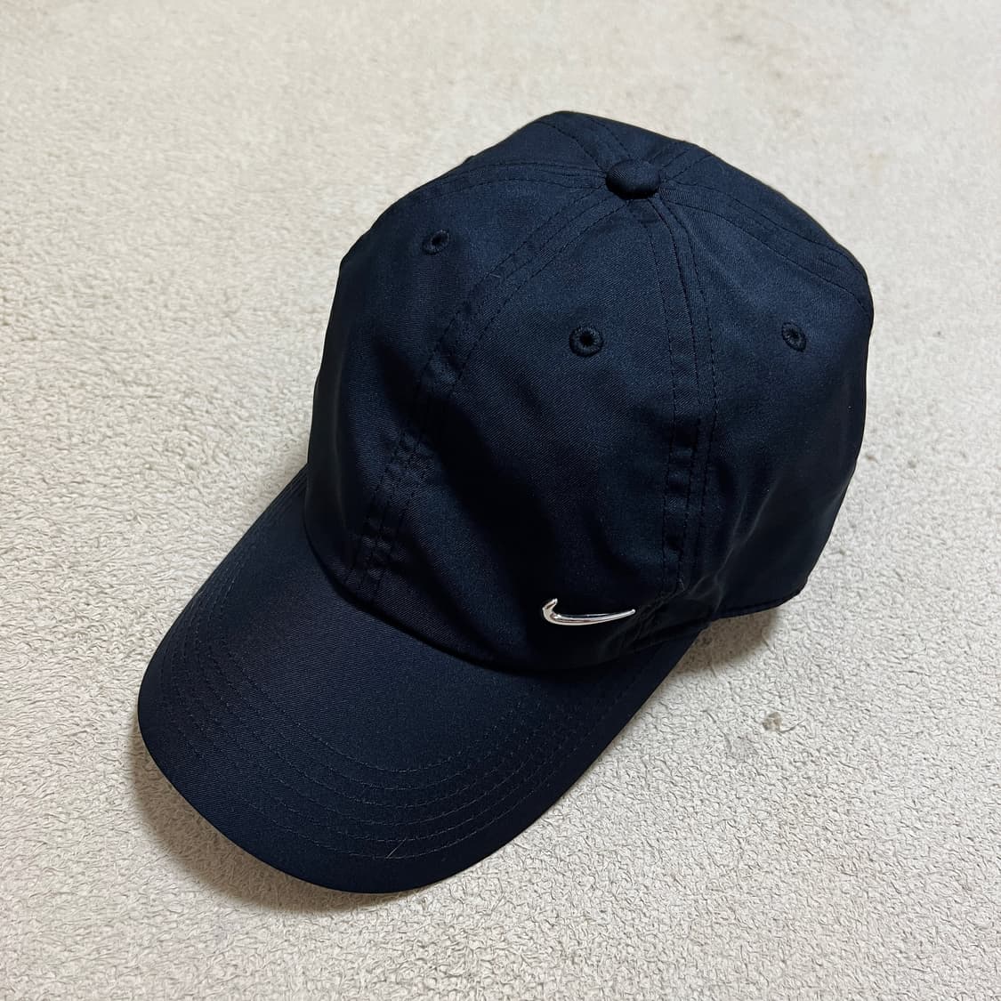 나이키 메탈 스우시 헤리티지86 볼캡 블랙 상품이미지1