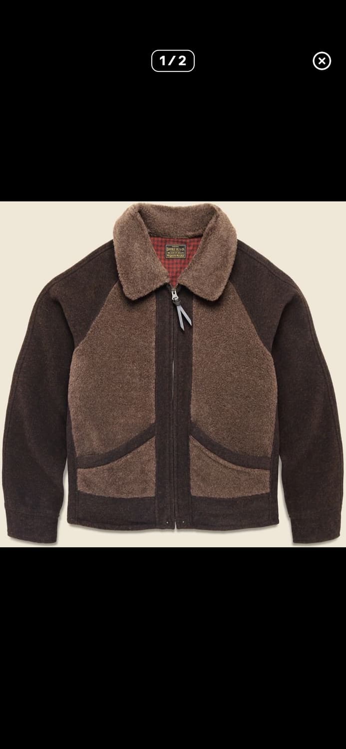 [M] RRL 플리스 청자켓 상품이미지1