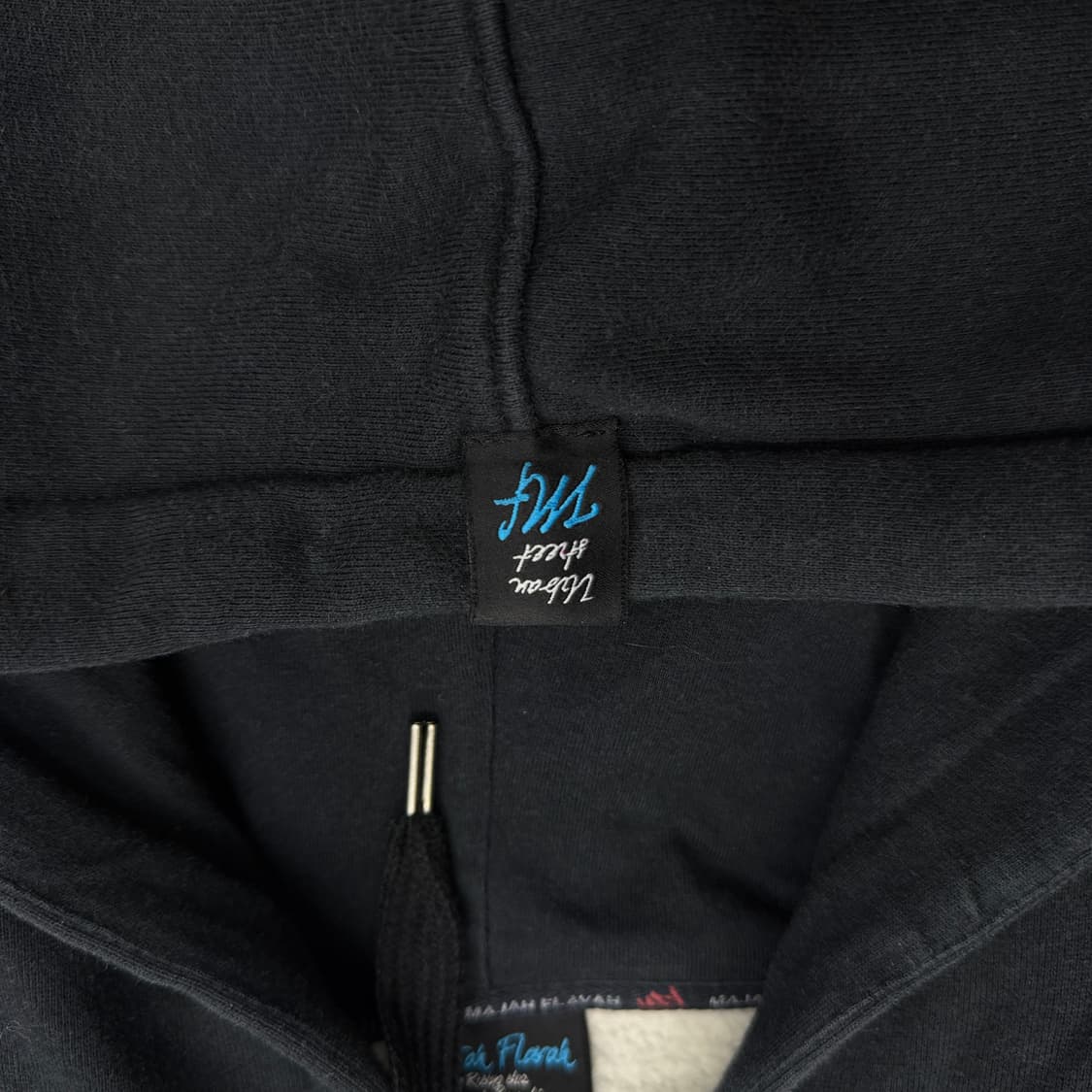 마자플라바 빅로고 딱붙 후드집업 상품이미지5