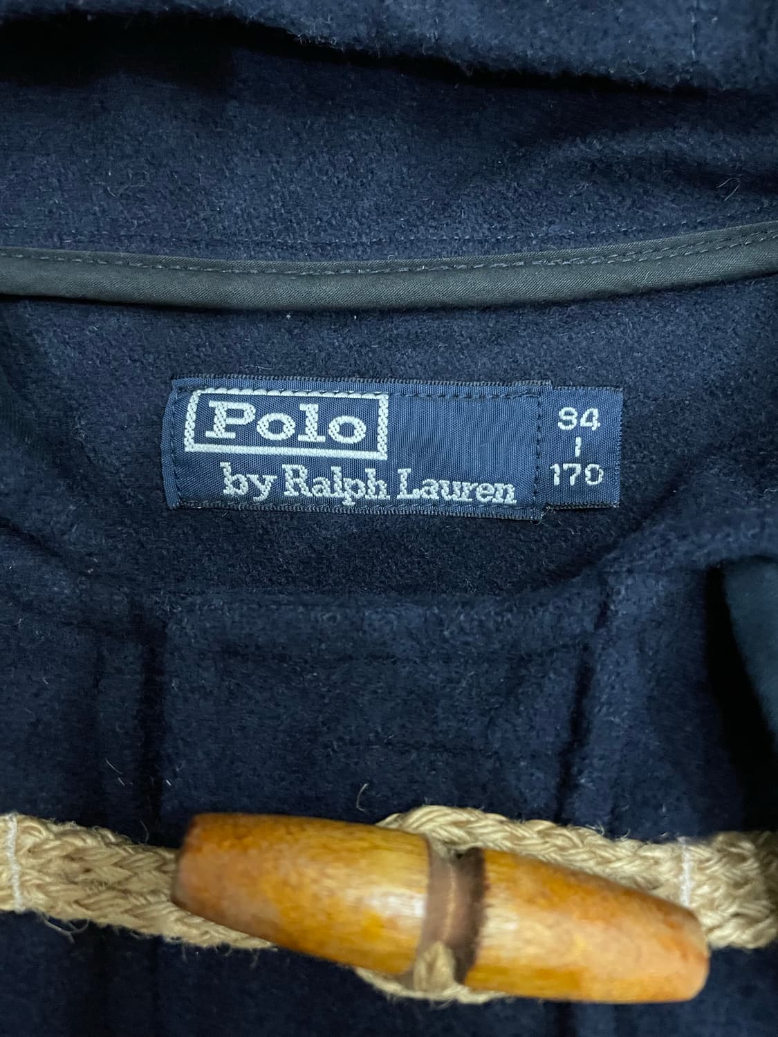 90s 폴로 랄프로렌 네이비 더플 코트 상품이미지8