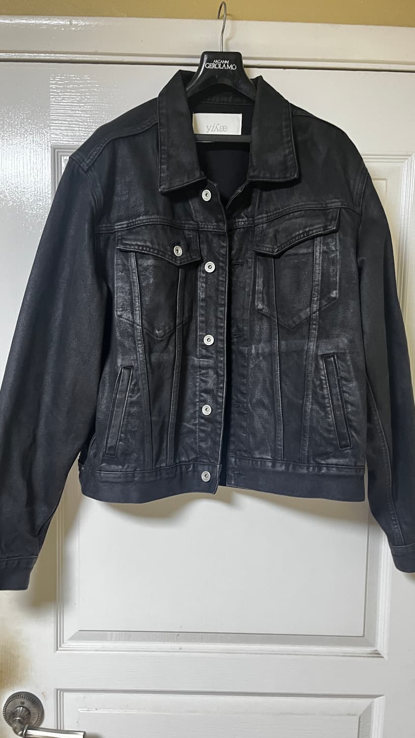 Yiyae 크롭코팅데님자켓 L 상품이미지2