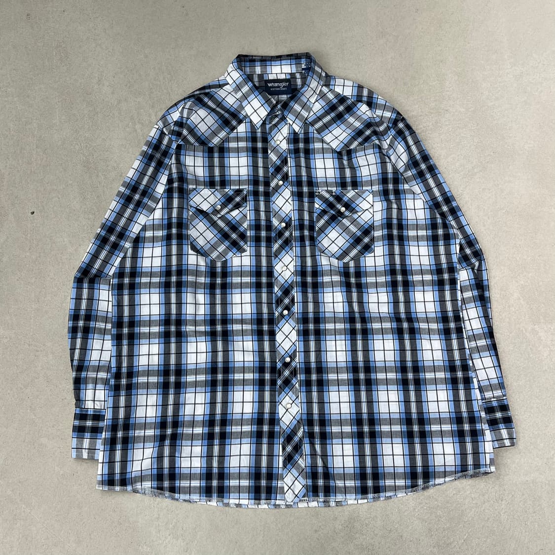 랭글러 웨스턴 체크셔츠 s09521 상품이미지1