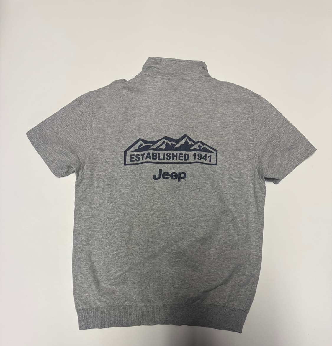 여성 지프 Jeep 반집업 반팔 티셔츠 M ~ L 165 상품이미지4