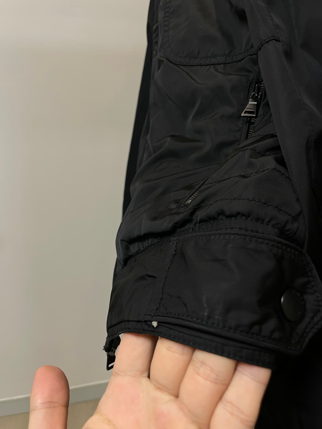 (100) 엔듀 락시크 바이커 블루종 자켓 상품이미지5