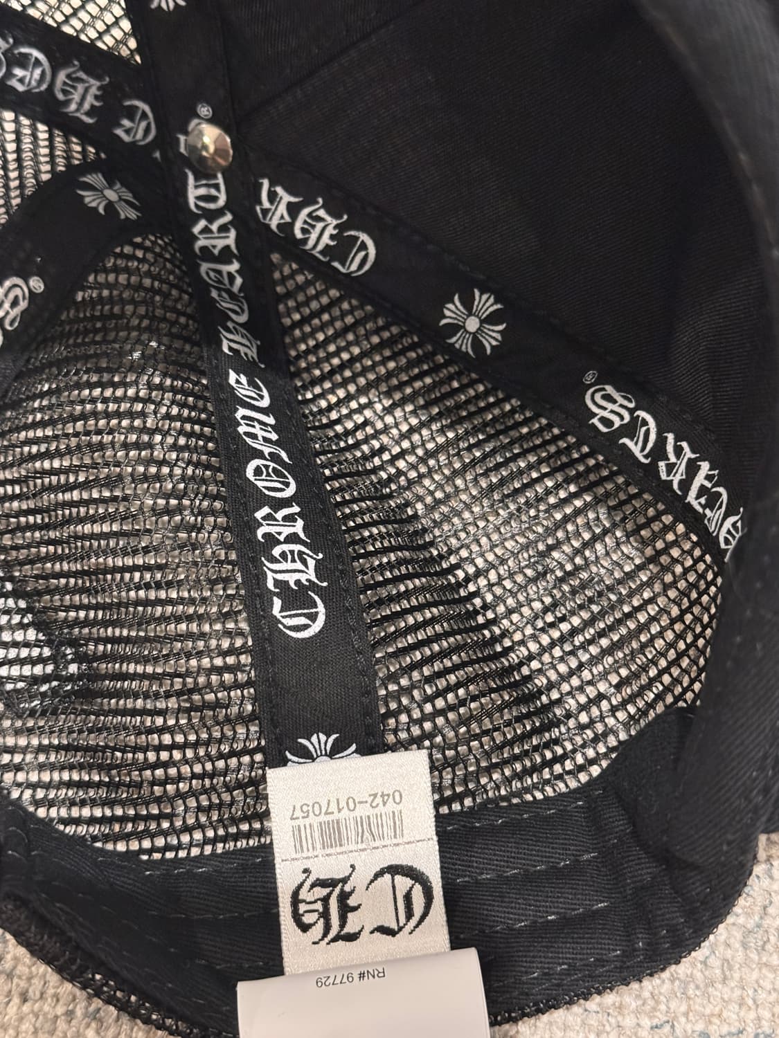 크롬하츠 세메터리 패치 트러커 햇 상품이미지8